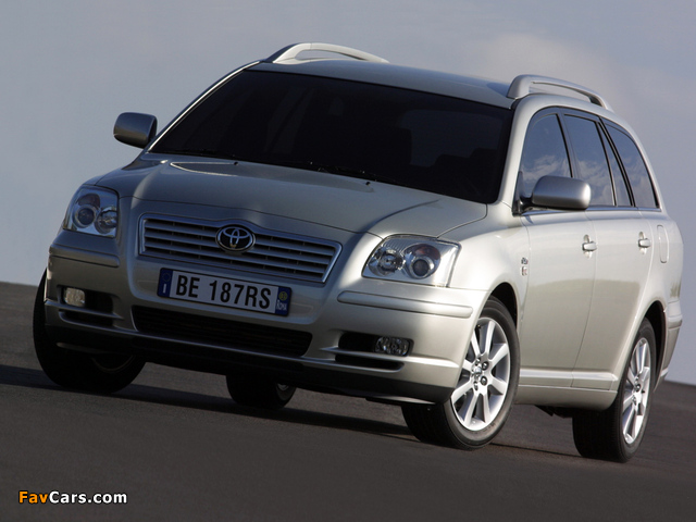 Images of Toyota Avensis Wagon 2003–06 (640 x 480)