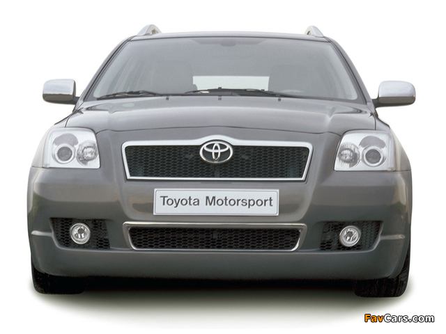 Images of Toyota Avensis Wagon V6 Biturbo TTE Concept 2003 (640 x 480)