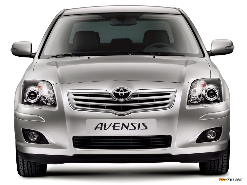 Images of Toyota Avensis Sedan 2006–08 (1024 x 768)