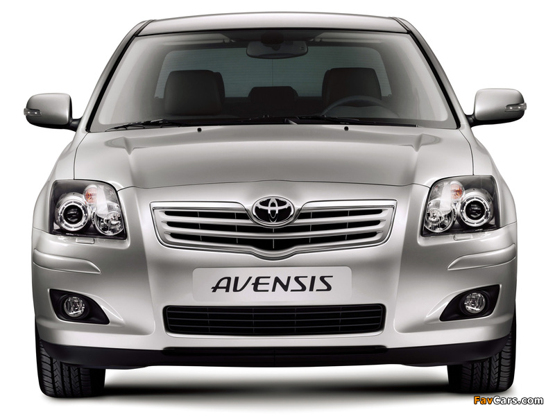 Images of Toyota Avensis Sedan 2006–08 (800 x 600)