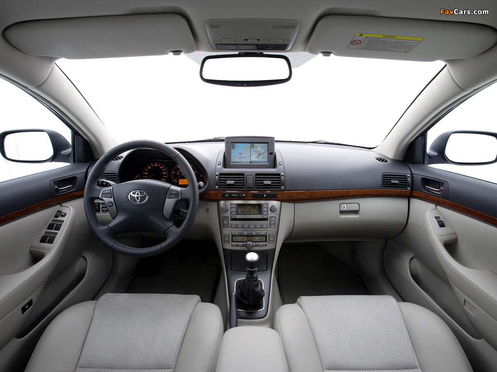 Images of Toyota Avensis Sedan 2006–08 (1024 x 768)