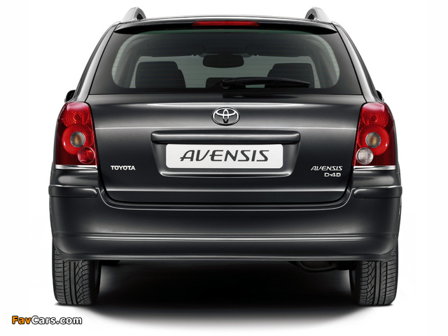 Images of Toyota Avensis Wagon 2006–08 (640 x 480)