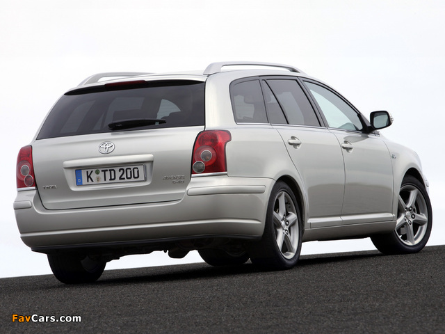 Images of Toyota Avensis Wagon 2006–08 (640 x 480)