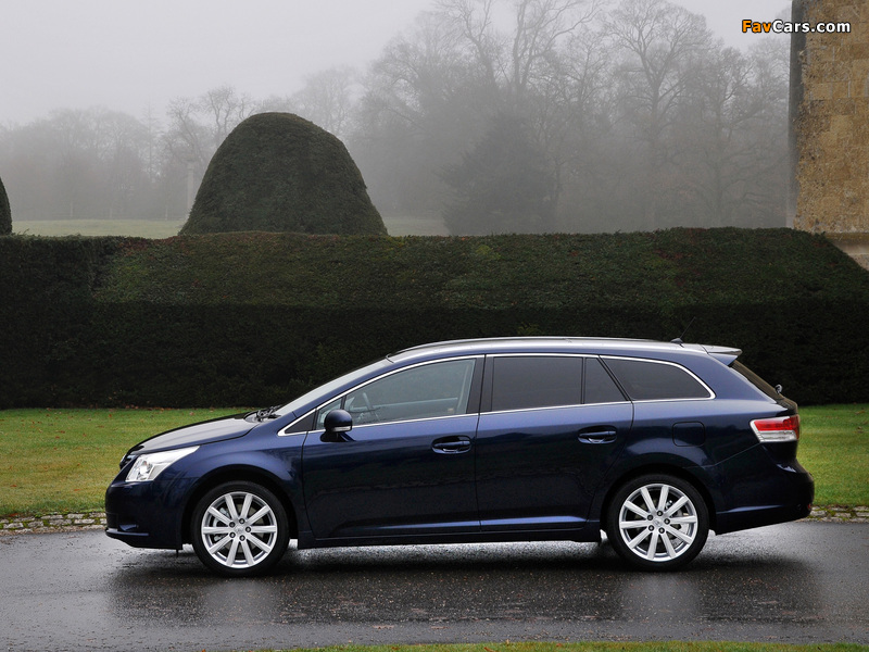 Images of Toyota Avensis Wagon UK-spec 2008–11 (800 x 600)