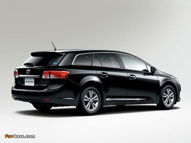 Images of Toyota Avensis JP-spec 2012 (640 x 480)