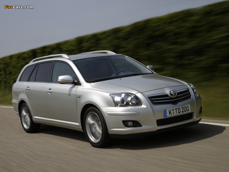 Photos of Toyota Avensis Wagon 2006–08 (800 x 600)