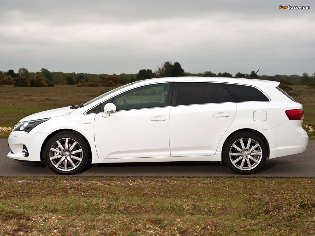 Photos of Toyota Avensis Wagon UK-spec 2012 (1024 x 768)