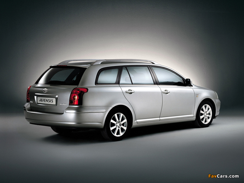 Pictures of Toyota Avensis Wagon 2003–06 (800 x 600)