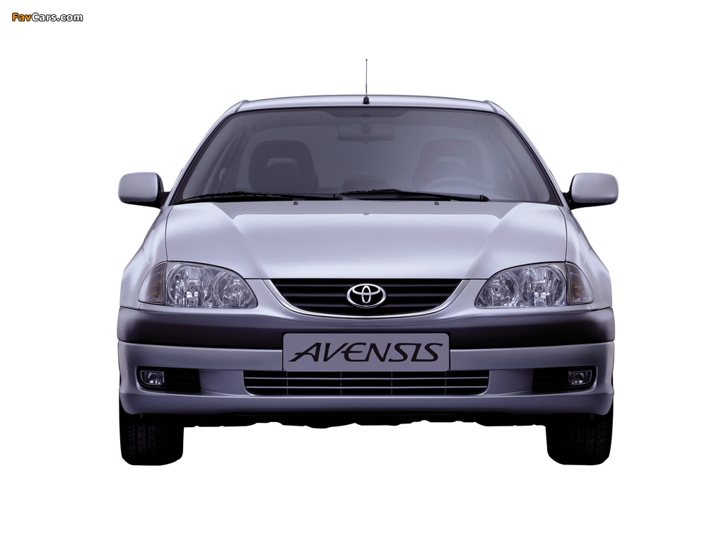 Toyota Avensis Sedan 2000–02 images (1024 x 768)