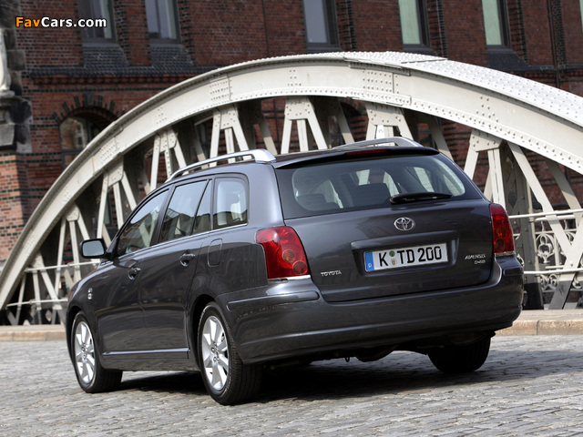 Toyota Avensis Wagon 2003–06 photos (640 x 480)