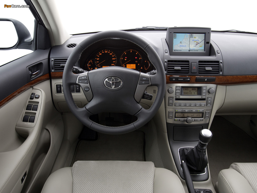 Toyota Avensis Sedan 2006–08 images (1024 x 768)