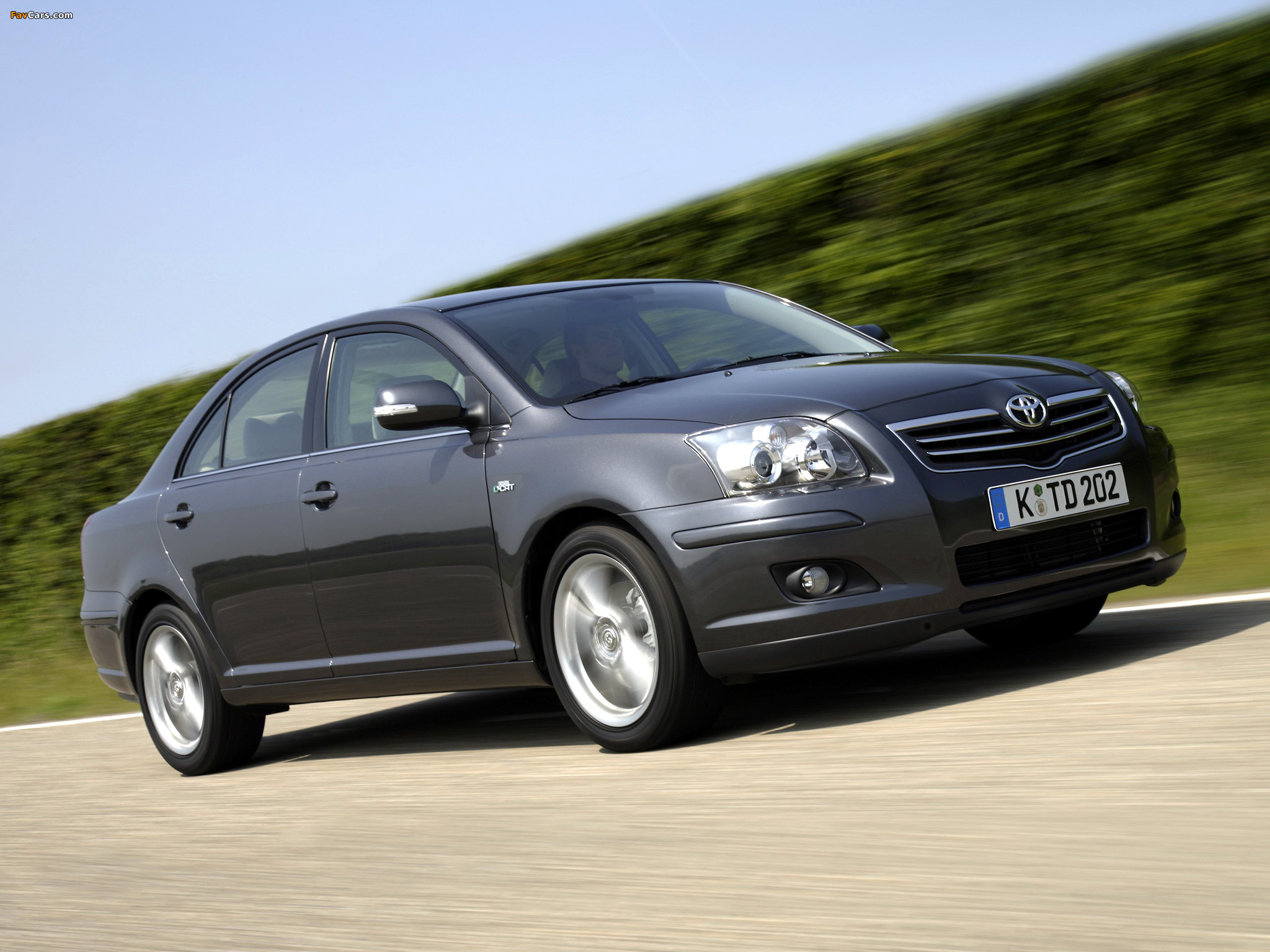 Toyota Avensis Sedan 2006–08 images (2048 x 1536)