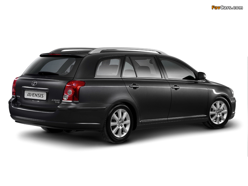 Toyota Avensis Wagon 2006–08 images (800 x 600)