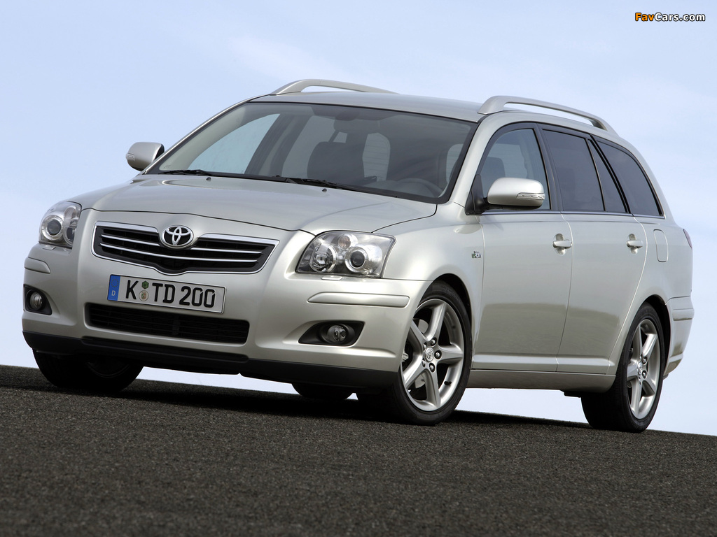 Toyota Avensis Wagon 2006–08 pictures (1024 x 768)