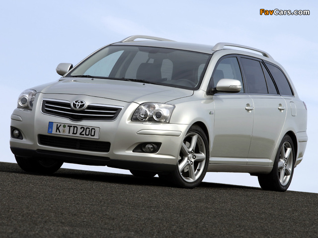 Toyota Avensis Wagon 2006–08 pictures (640 x 480)