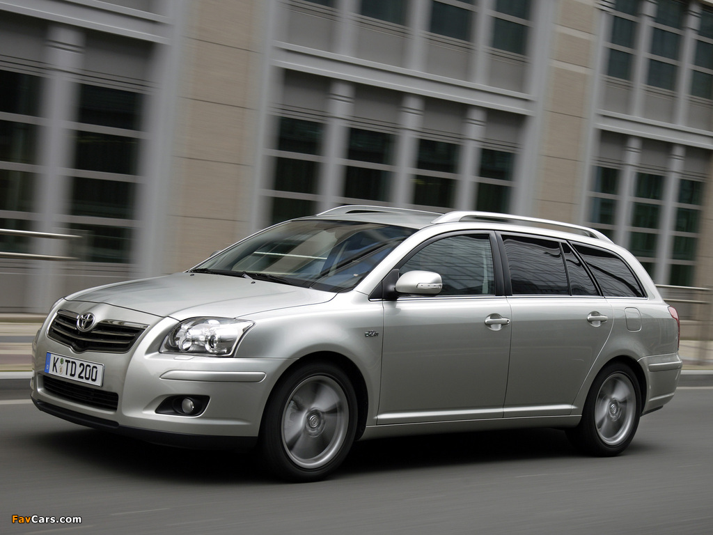 Toyota Avensis Wagon 2006–08 pictures (1024 x 768)