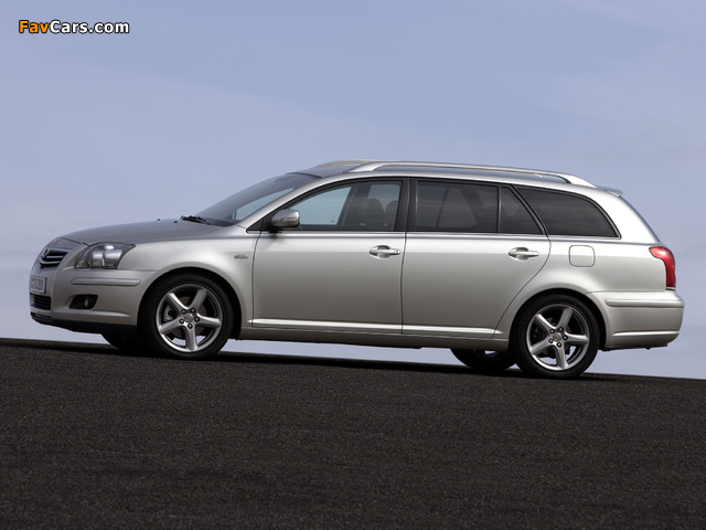 Toyota Avensis Wagon 2006–08 pictures (640 x 480)