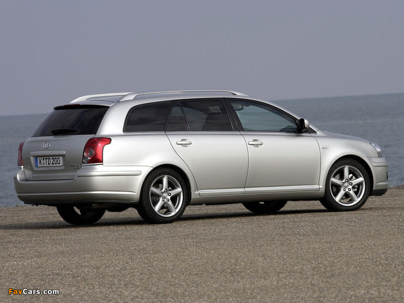 Toyota Avensis Wagon 2006–08 wallpapers (800 x 600)