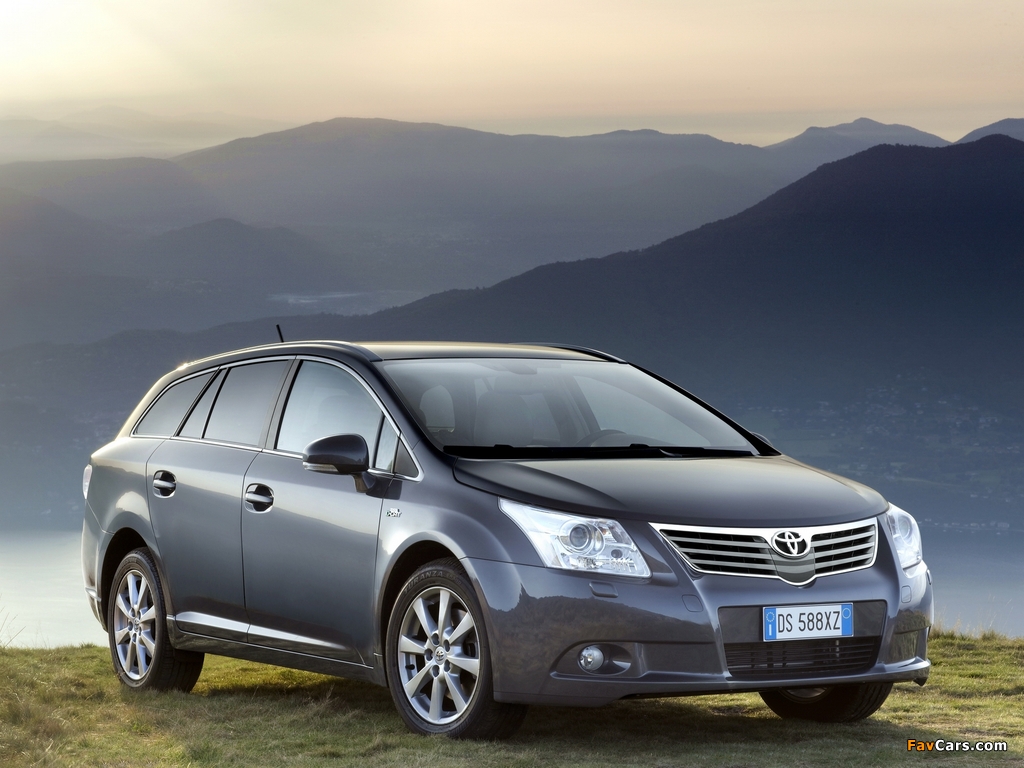 Toyota Avensis Wagon 2008–11 images (1024 x 768)