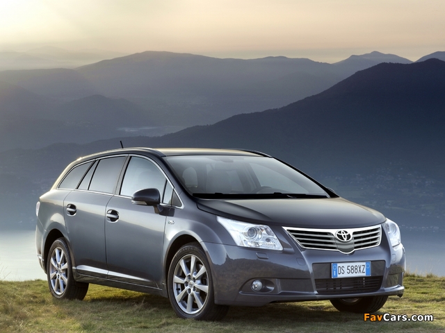 Toyota Avensis Wagon 2008–11 images (640 x 480)
