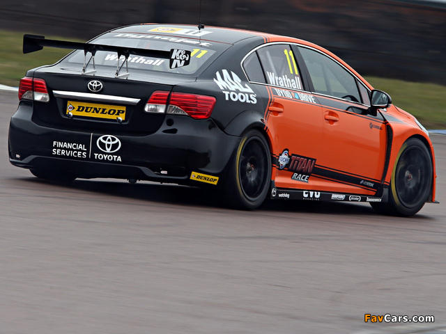 Toyota Avensis Sedan BTCC 2010 pictures (640 x 480)