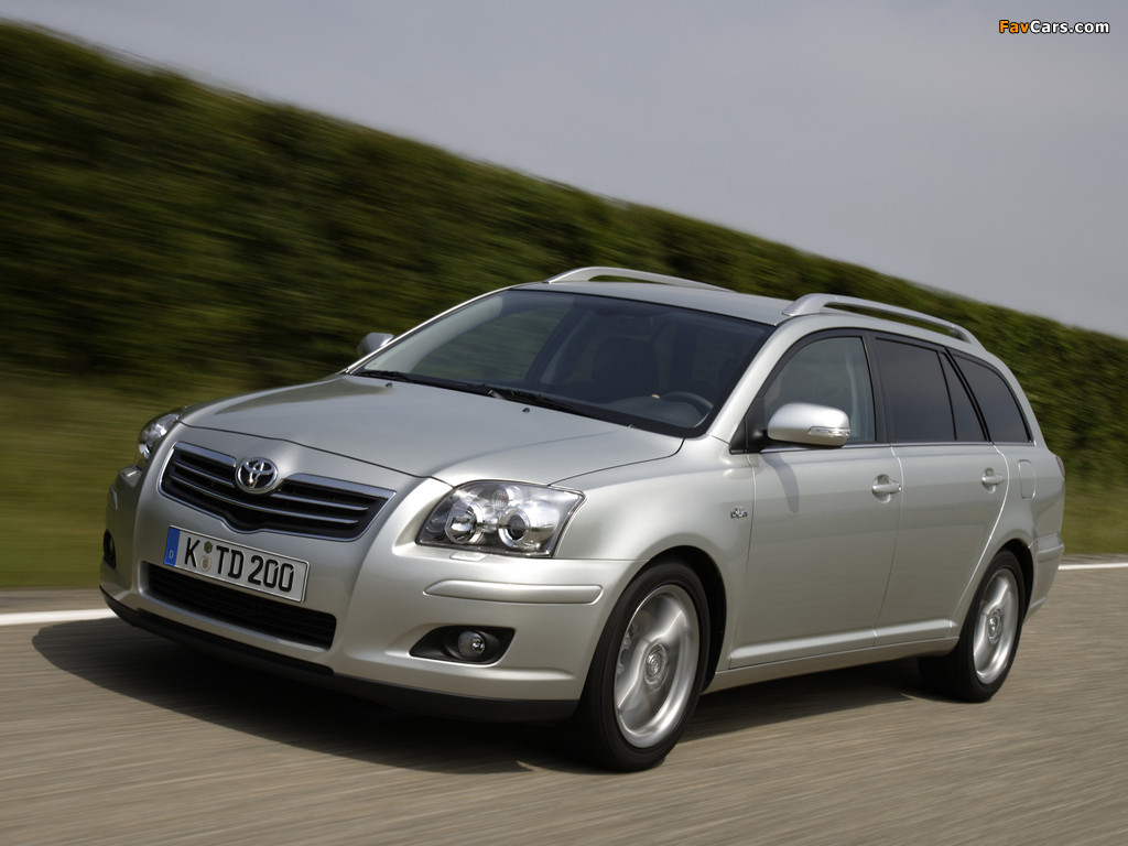 Toyota Avensis Wagon 2006–08 wallpapers (1024 x 768)