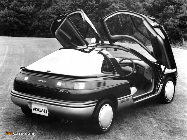 Pictures of Toyota AXV-II 1987 (640 x 480)
