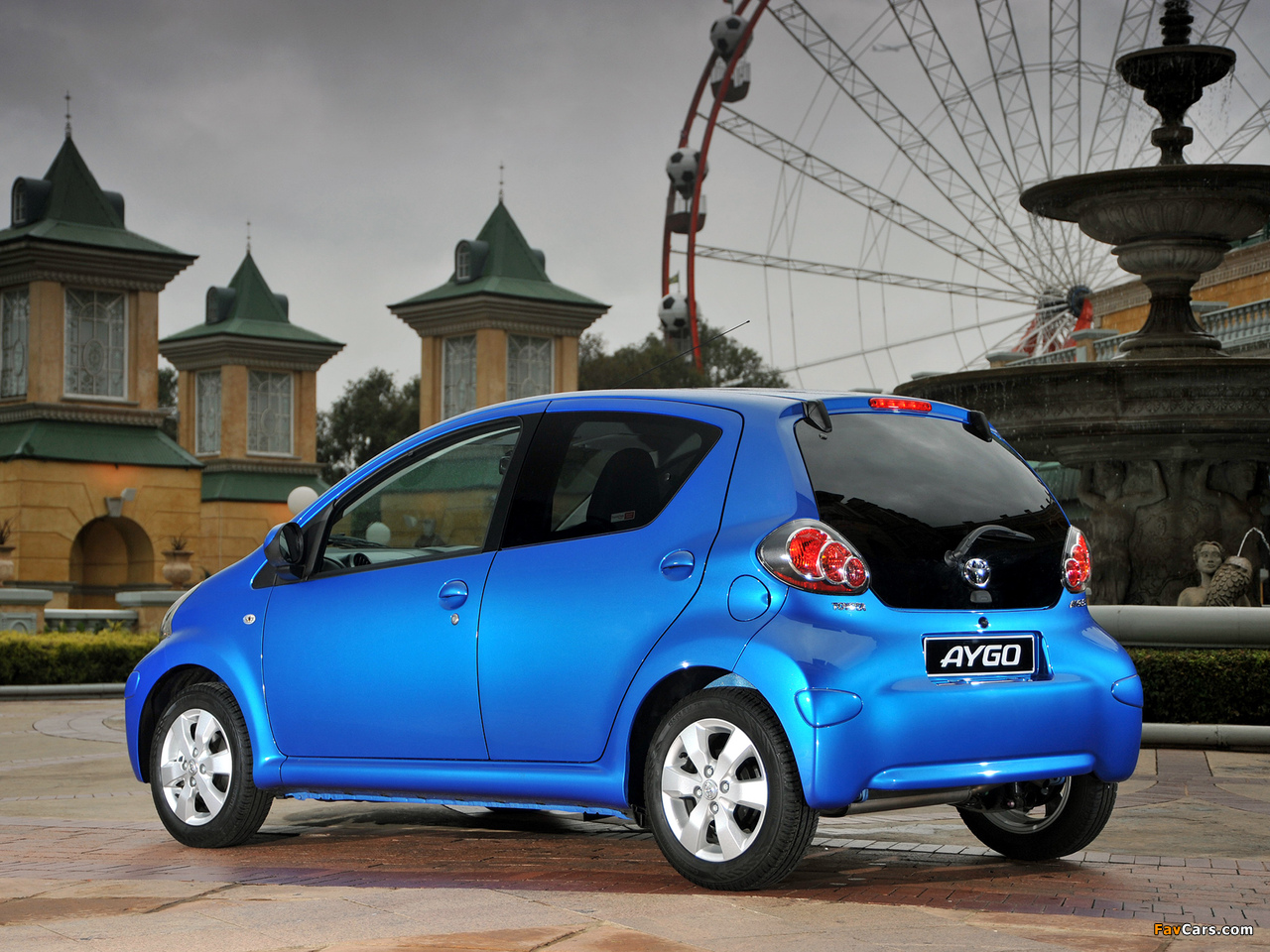 Toyota Aygo 5-door ZA-spec 2008 wallpapers (1280 x 960)