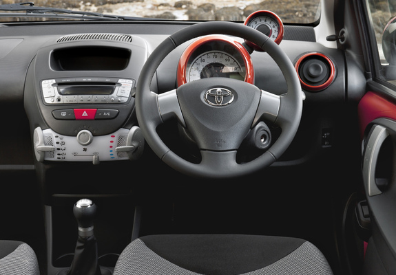 Toyota Aygo 5-door UK-spec 2012 wallpapers