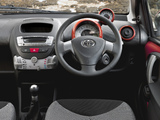Toyota Aygo 5-door UK-spec 2012 wallpapers