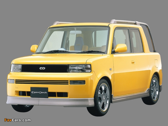 Toyota Open Deck Concept 1999 pictures (640 x 480)