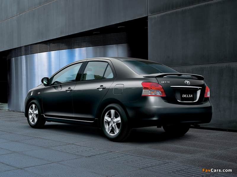 Toyota Belta 2005–08 wallpapers (800 x 600)