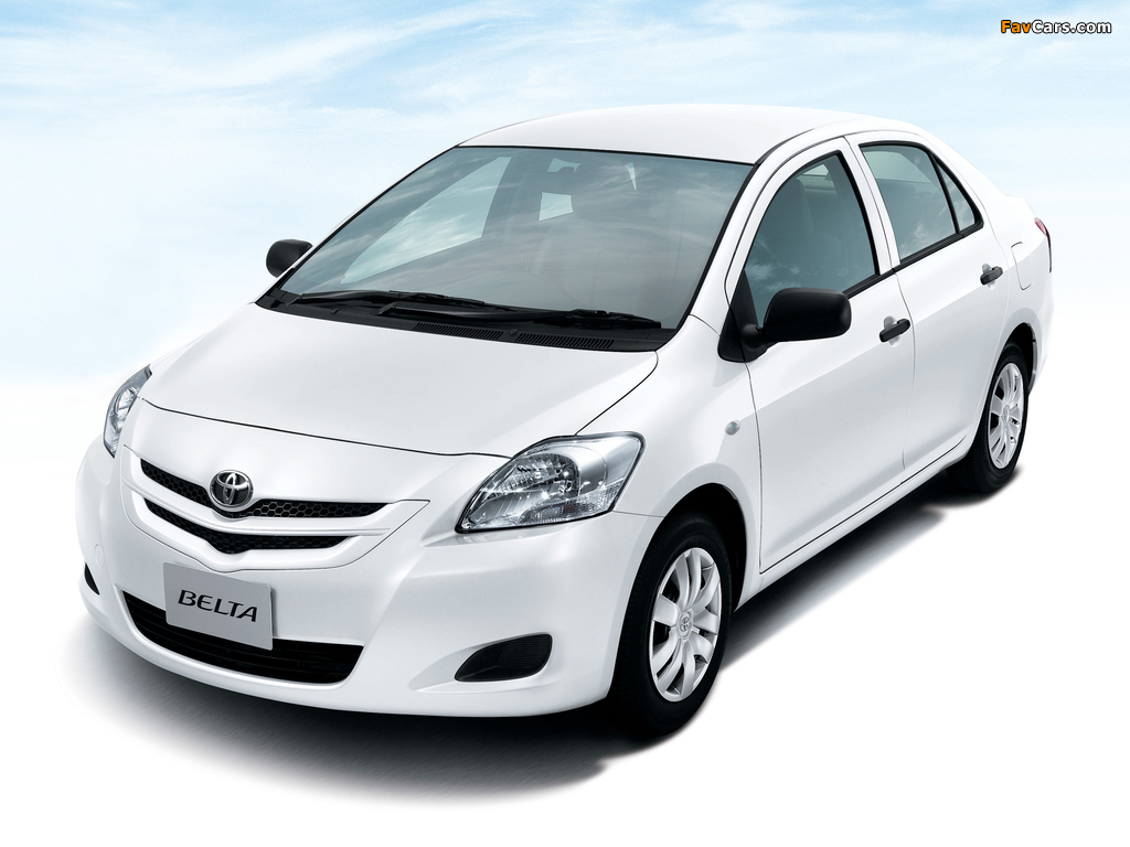 Toyota Belta 2005–08 wallpapers (1024 x 768)