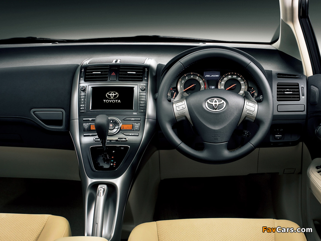 Toyota Blade 2006–09 images (640 x 480)