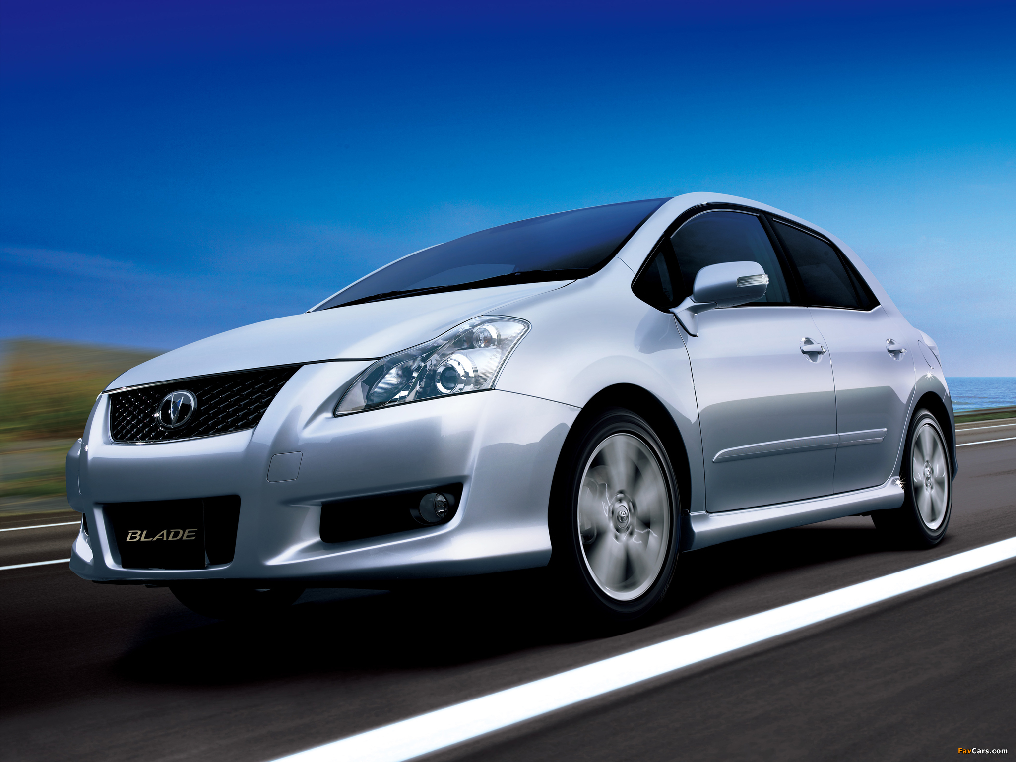 Toyota Blade 2006–09 wallpapers (2048 x 1536)