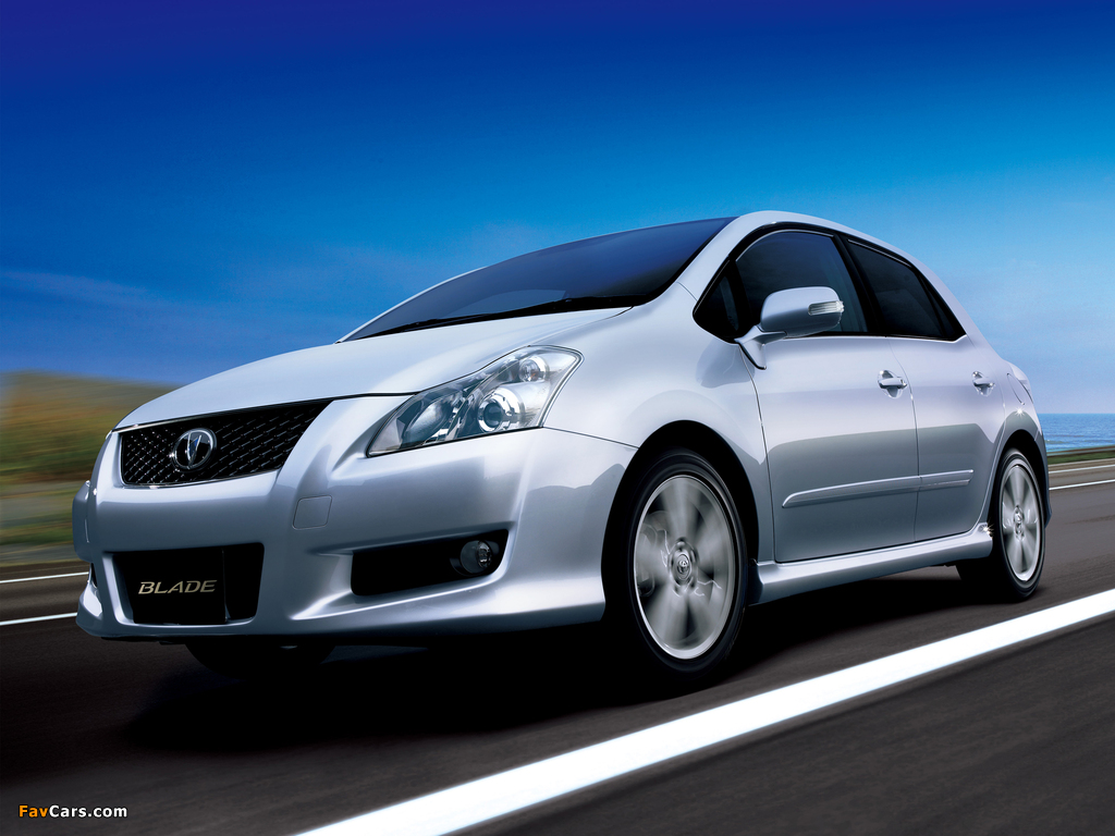 Toyota Blade 2006–09 wallpapers (1024 x 768)