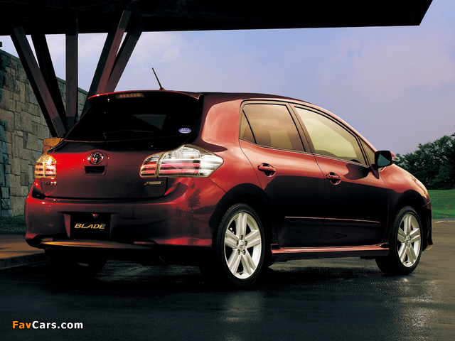 Toyota Blade 2006–09 wallpapers (640 x 480)