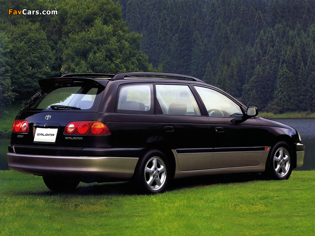 Pictures of Toyota Caldina (210) 1997–99 (640 x 480)