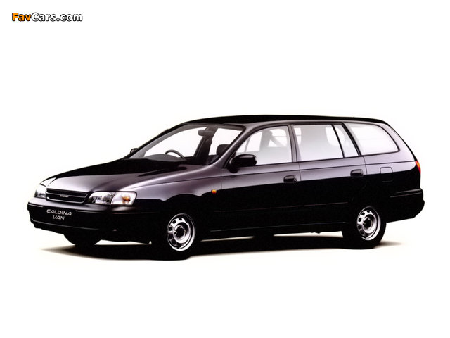 Toyota Caldina Van (T190V) 1992–2002 photos (640 x 480)