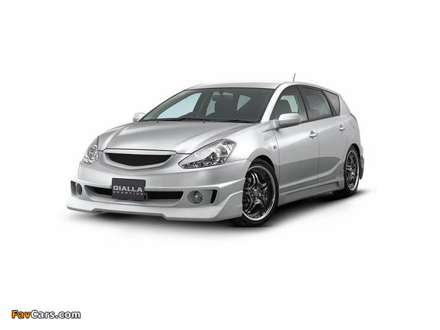 Toyota Caldina (T240) 2002–04 wallpapers (640 x 480)