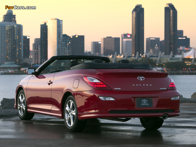 Images of Toyota Camry Solara Sport Convertible 2006–09 (640 x 480)