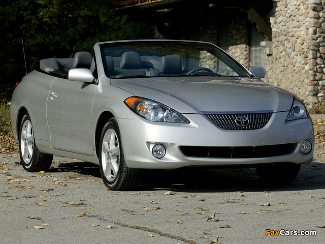 Photos of Toyota Camry Solara Convertible 2004–06 (640 x 480)