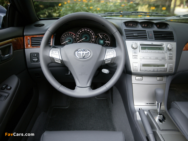 Pictures of Toyota Camry Solara Convertible 2006–09 (640 x 480)