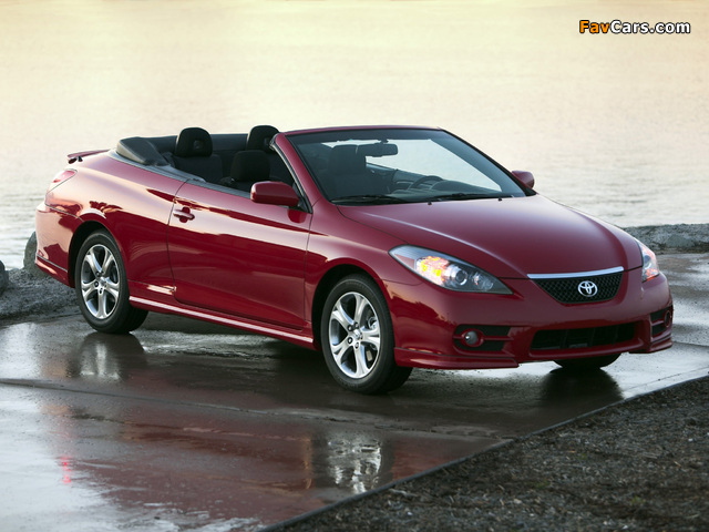 Pictures of Toyota Camry Solara Sport Convertible 2006–09 (640 x 480)