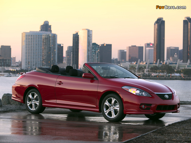 Pictures of Toyota Camry Solara Sport Convertible 2006–09 (640 x 480)