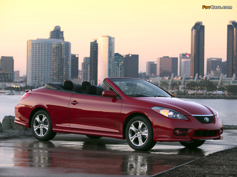 Pictures of Toyota Camry Solara Sport Convertible 2006–09 (800 x 600)
