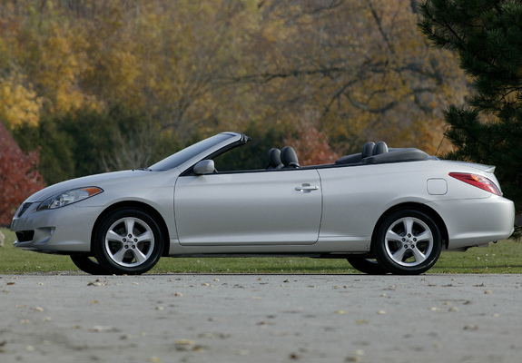 Pictures of Toyota Camry Solara Convertible 2004–06