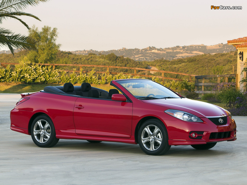 Toyota Camry Solara Sport Convertible 2006–09 pictures (800 x 600)