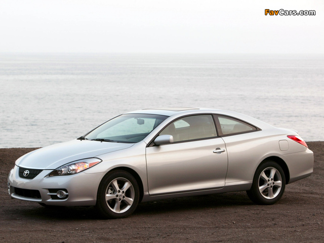 Toyota Camry Solara Coupe 2006–08 wallpapers (640 x 480)