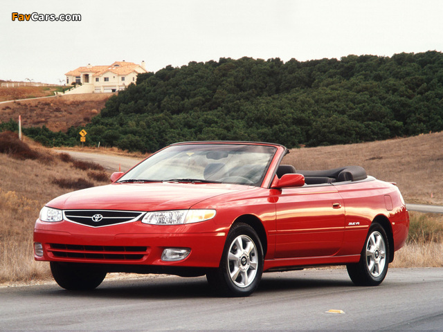 Toyota Camry Solara Convertible 1999–2002 images (640 x 480)